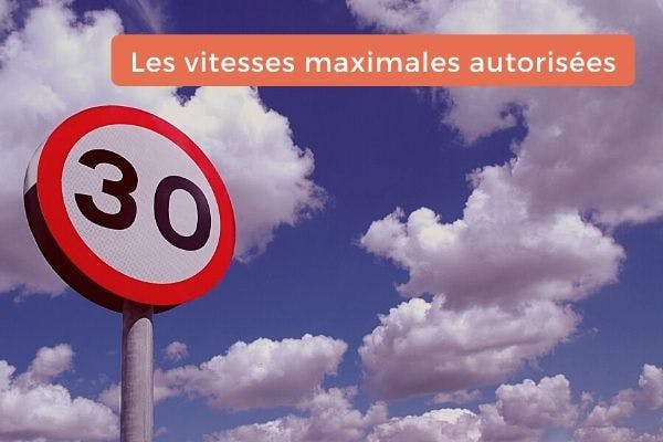 Les vitesses maximales autorisées en Belgique.